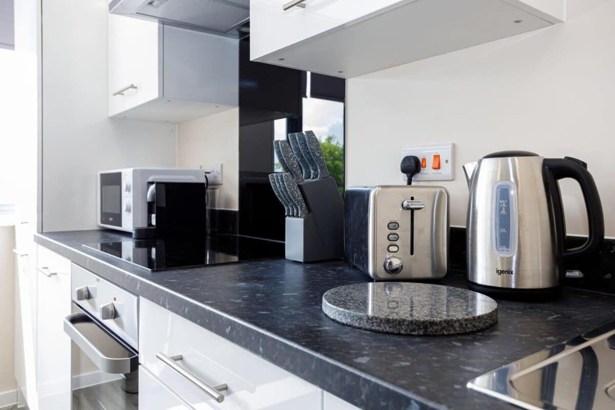 Modern And Stylish 1 Bed Apartment Manchester Kültér fotó